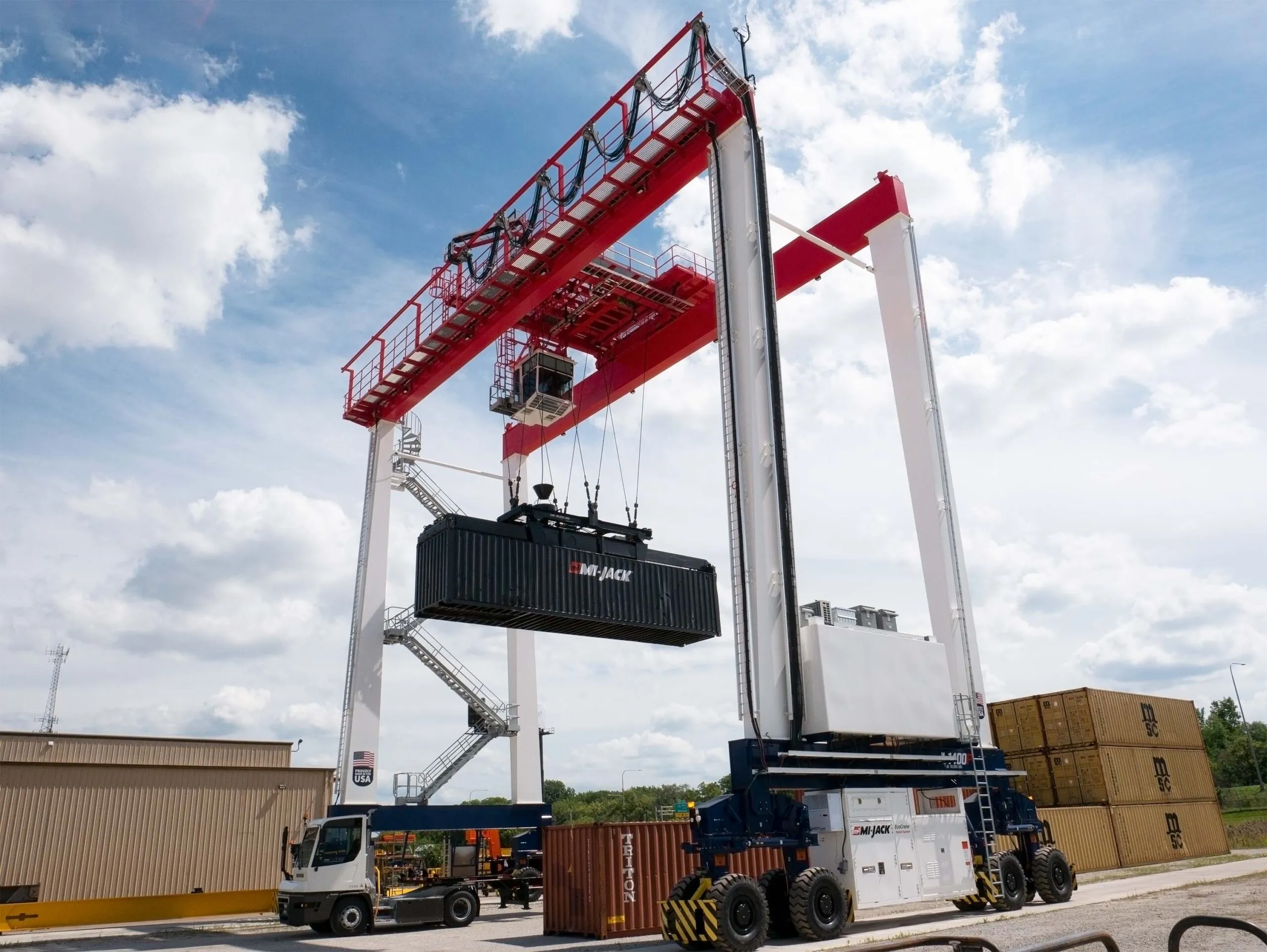 JL1400p lifting black container