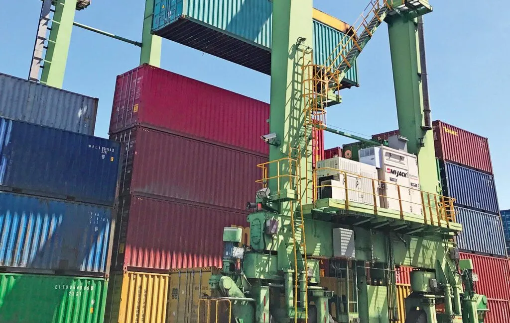 mi-jack translift using ecocrane battery hybrid technology