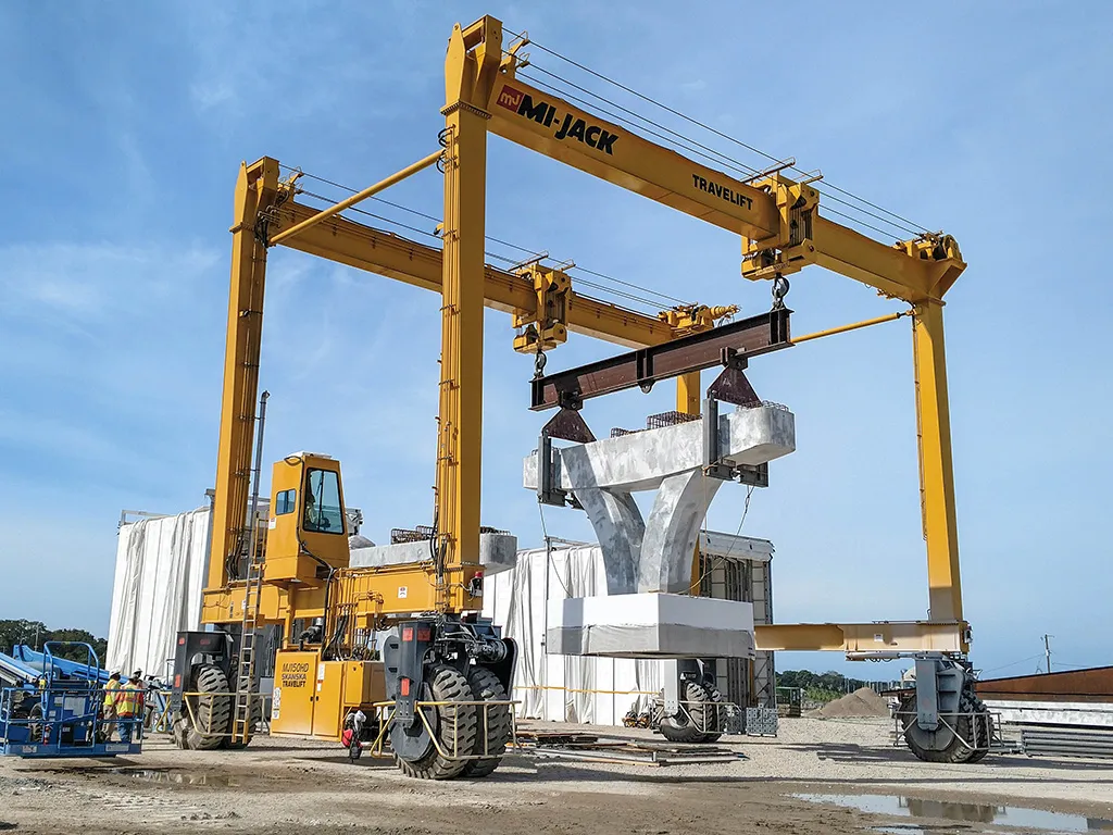 mj150hd lifting prefab concrete