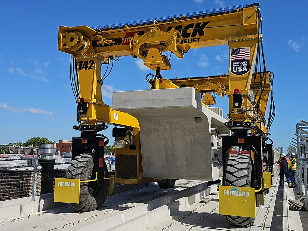 電磁リフト MJ55HD Travelift® RTG - Mi-Jack | Rubber Tired Gantry Cranes