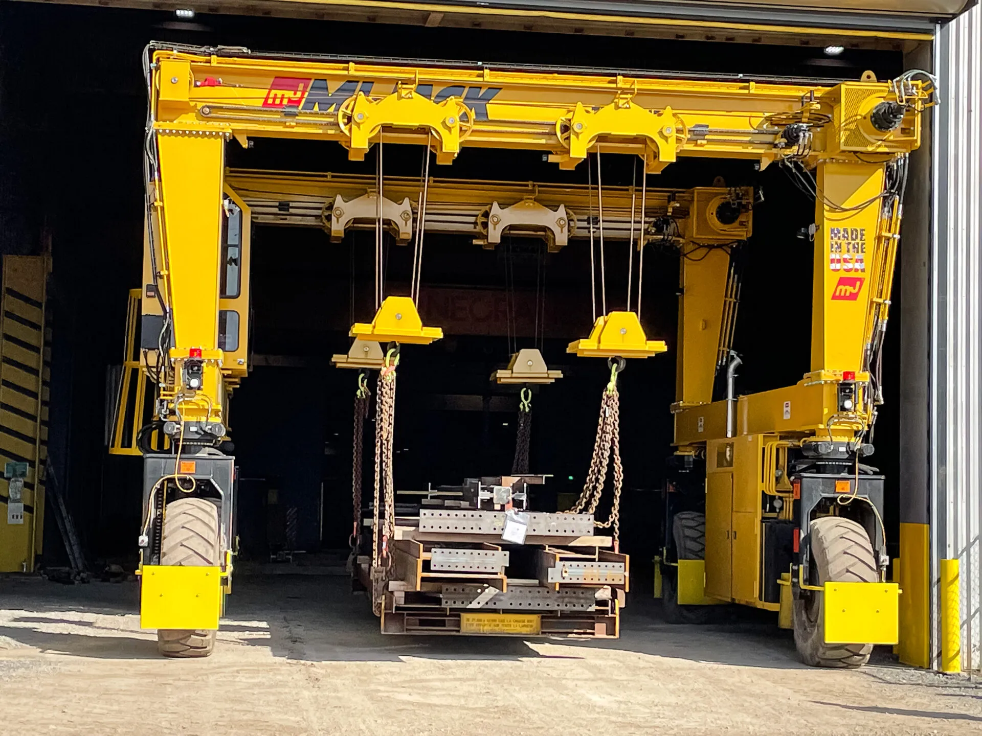 mi-jack mj50hd with dual trolley hoist