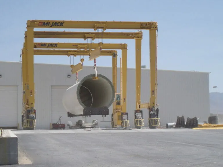 Wind Turbine Tandum Lift