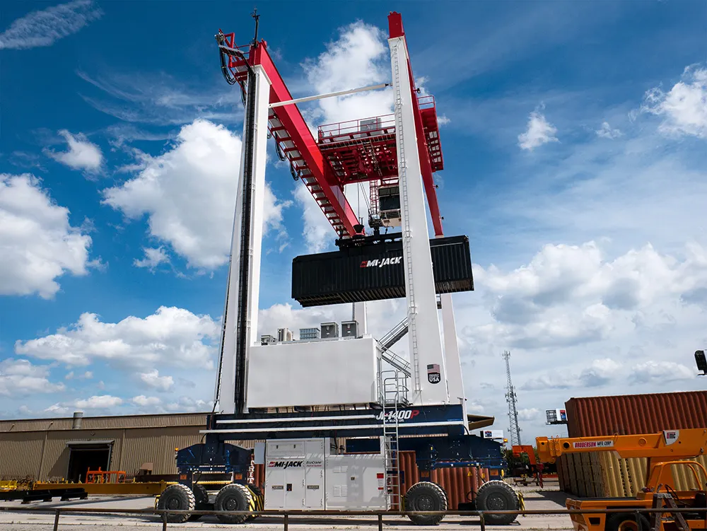 mi-jack jl1400p lifting black container