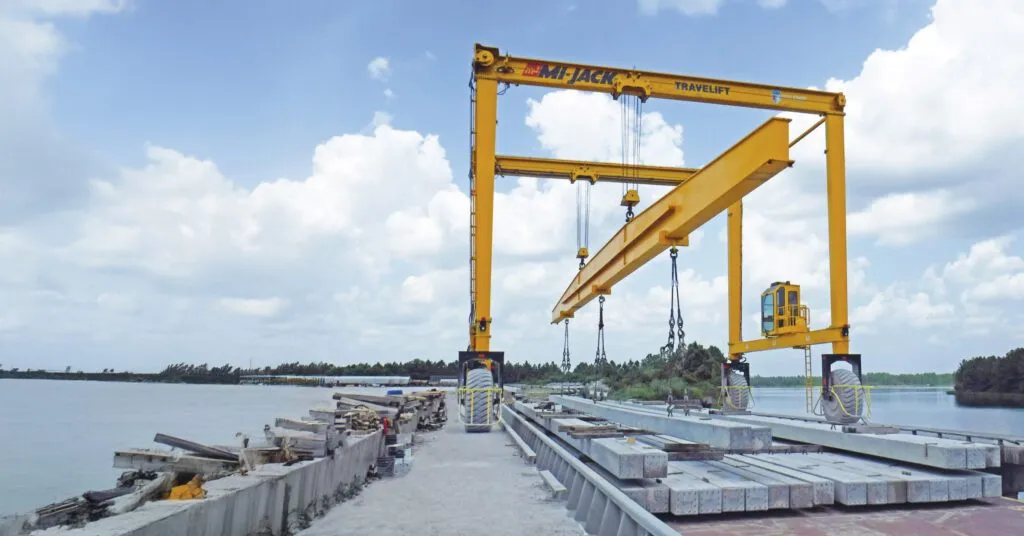 mi-jack mj85hd lifting concrete