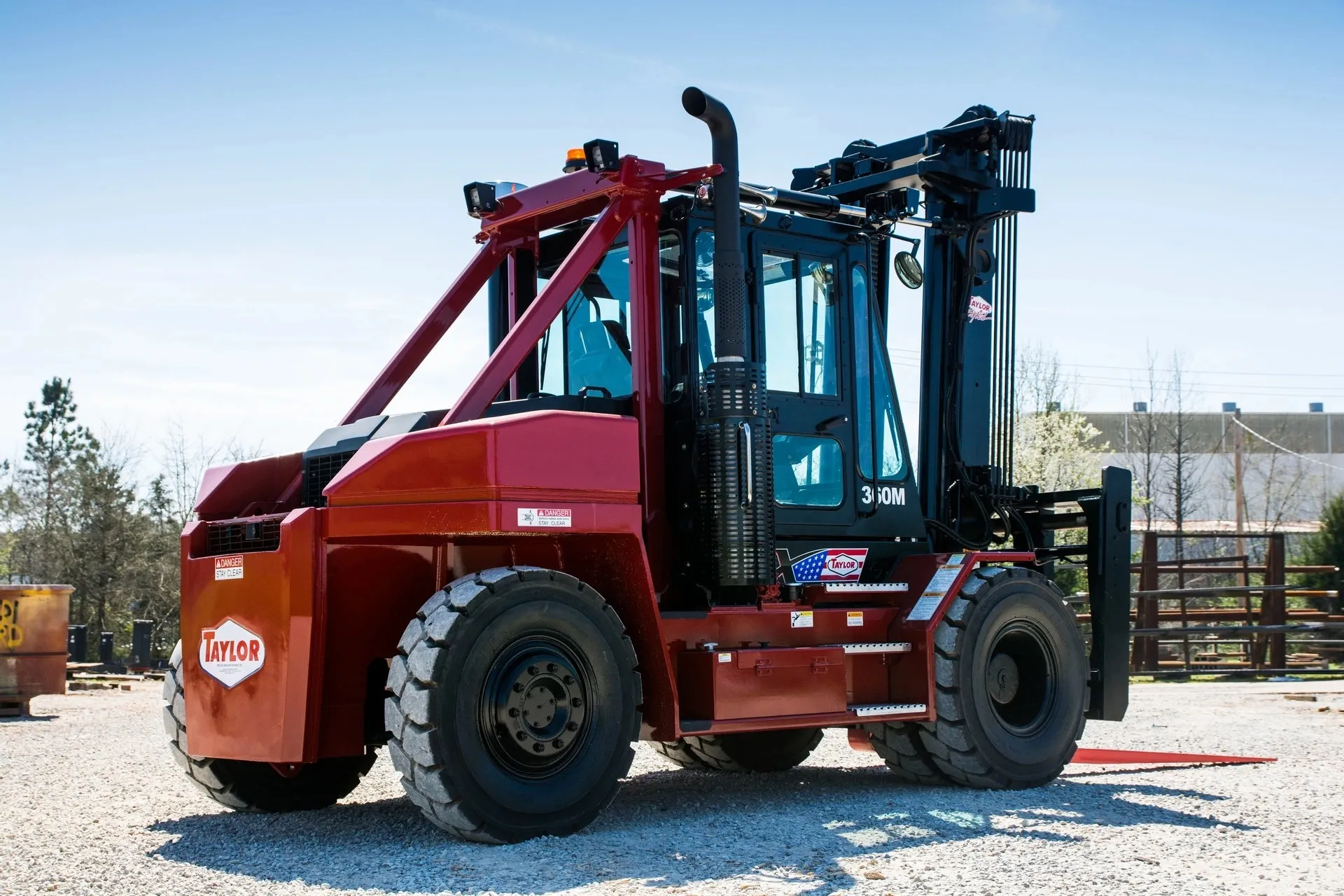 red taylor x360m forklift