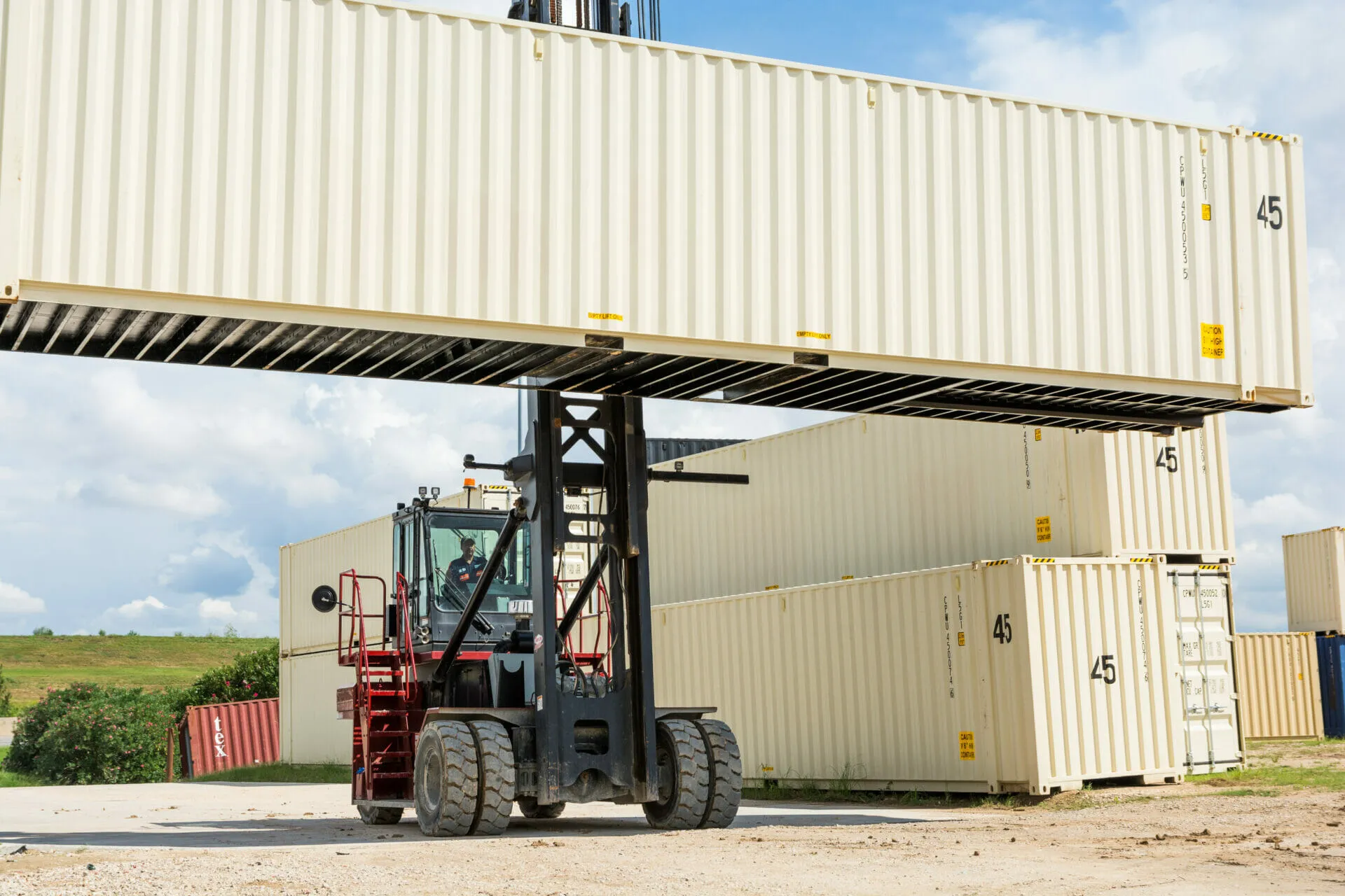 Taylor XEC-155/6 moving white empty container