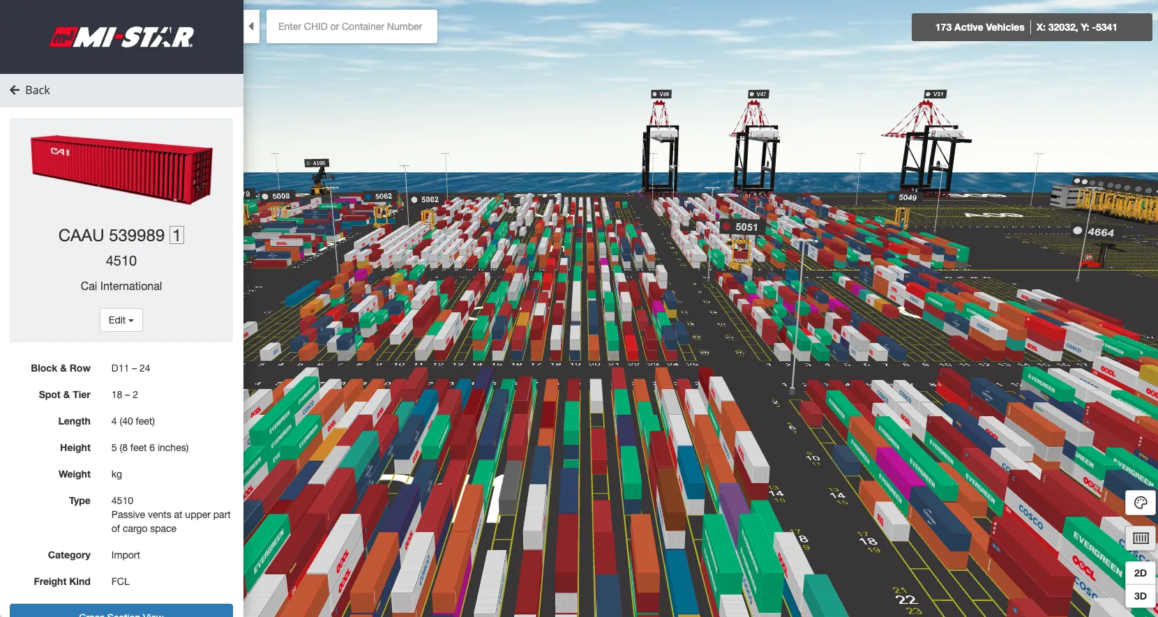 a rendering of mi-star accuview yard management software